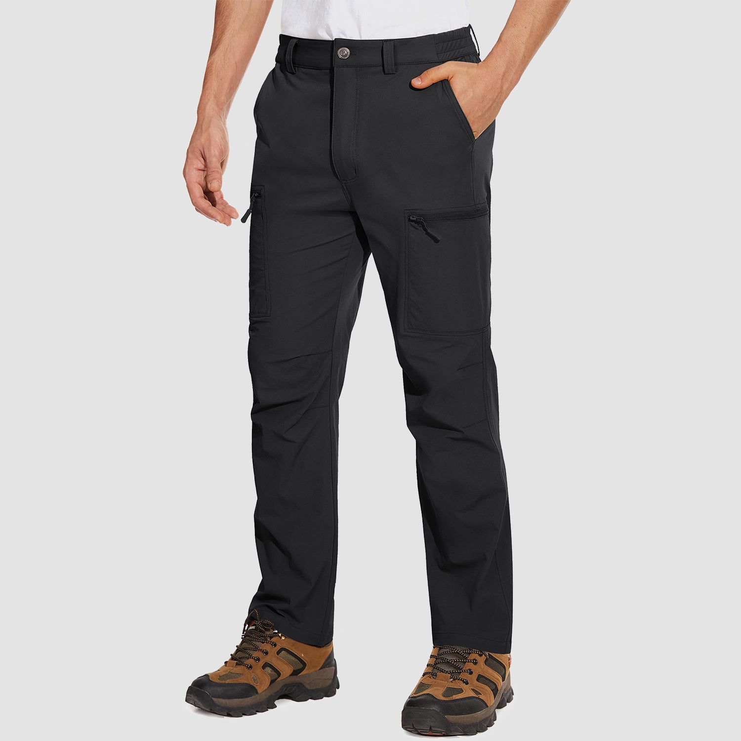 Men's Pants Water Resistant Stretch Straight Leg Cargo Pant