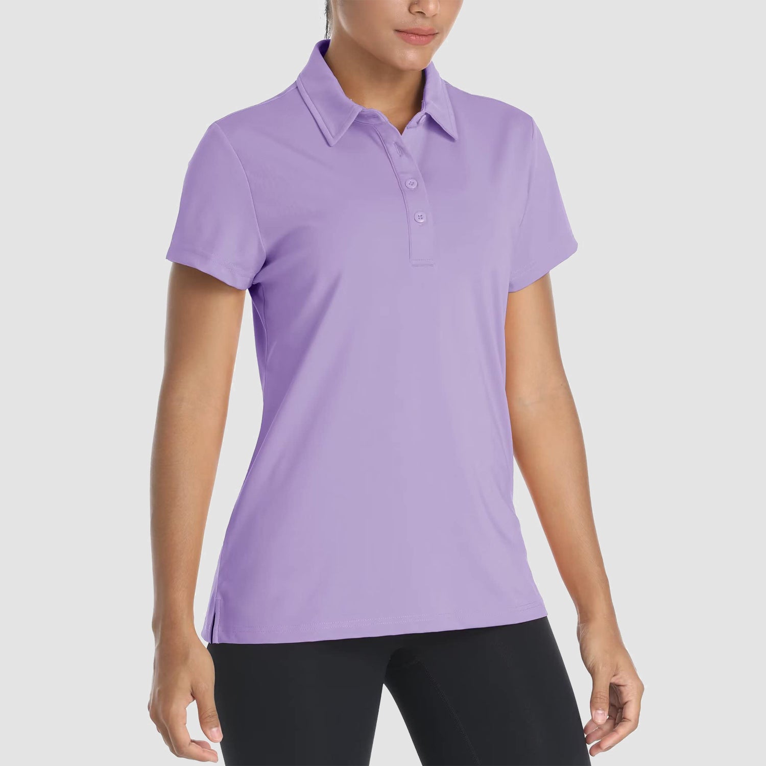 Women's Quick-Dry Polo Shirt - Casual & Golf Short Sleeve